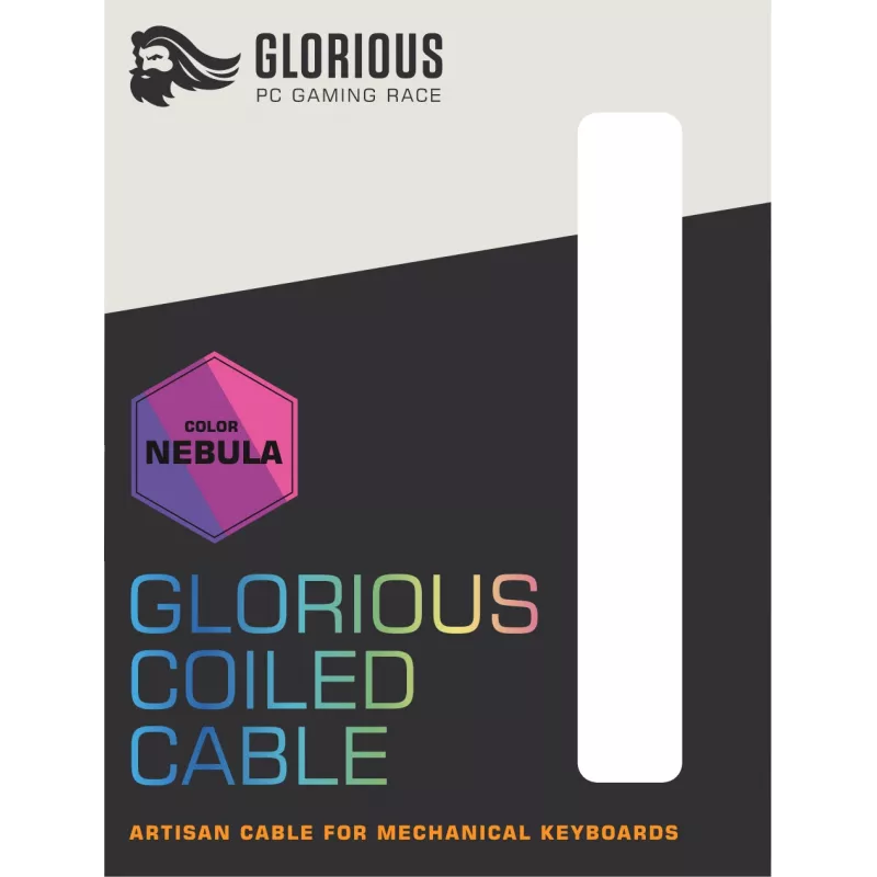 Glorious Gaming Spirālveida Violet 1.37 m