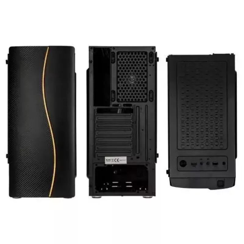 PC Case Kolink Inspire K5 ARGB Midi Tower Melns