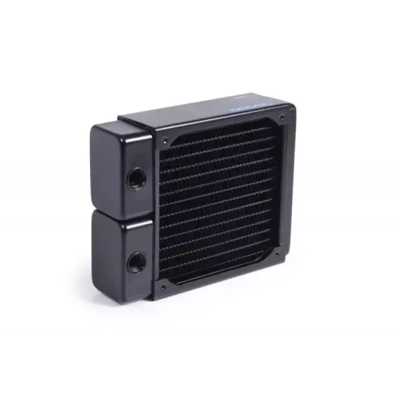 Radiators Alphacool 14472 Brass Copper Stainless Steel Melns 124mm
