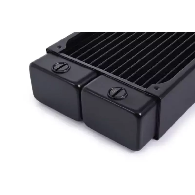 Radiators Alphacool 14472 Brass Copper Stainless Steel Melns 124mm