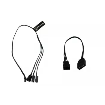 Iekšējais strāvas kabelis Alphacool 18601 0,3 m 3 kontaktu taisns