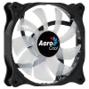 AEROCOOL COSMO12FRGB 120 mm datora korpusa ventilators, 1000 RPM, 15 gaismas diodes RGB, Molex savienotājs, 3,72 W, melns