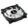 AEROCOOL COSMO12FRGB 120 mm datora korpusa ventilators, 1000 RPM, 15 gaismas diodes RGB, Molex savienotājs, 3,72 W, melns