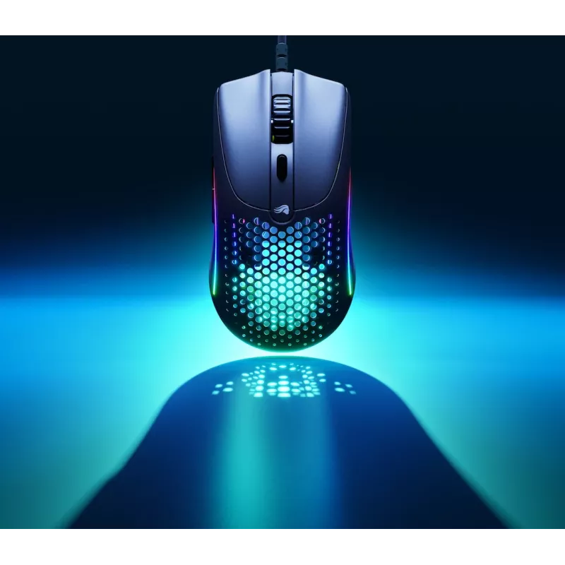 Glorious Gaming Glorious Model O Wired 2 - Matēti melns, Labroču, Optiskais, USB Type-A, 26000 DPI, 1 ms, Melns