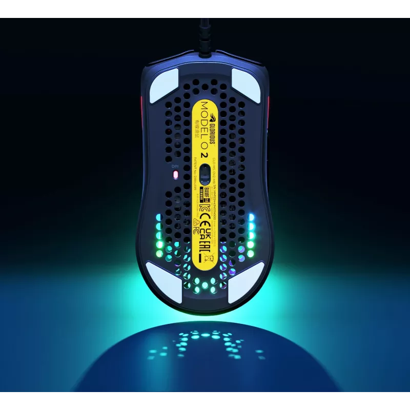 Glorious Gaming Glorious Model O Wired 2 - Matēti melns, Labroču, Optiskais, USB Type-A, 26000 DPI, 1 ms, Melns