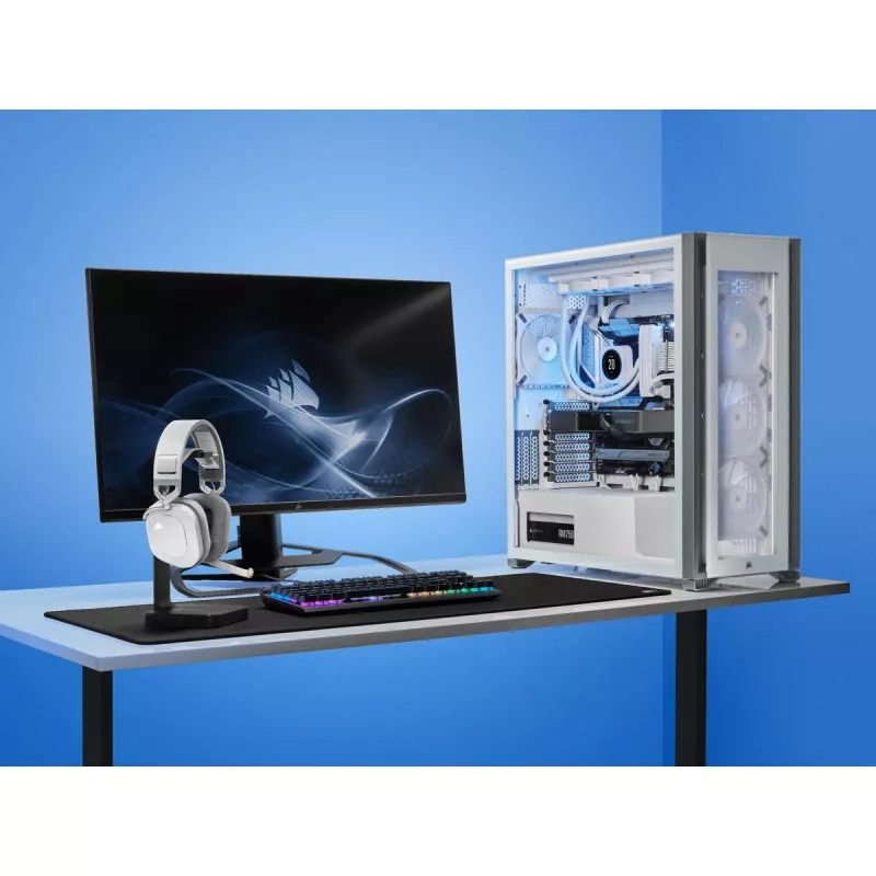 CORSAIR Spēļu Austiņas Hs80 - Bezvadu - Balta