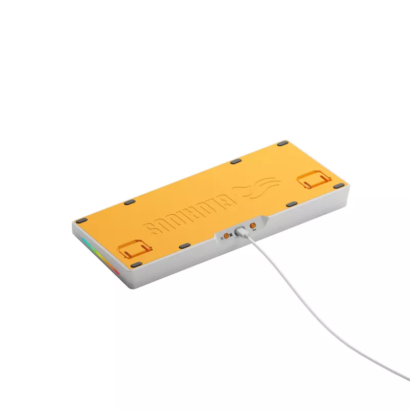 Mehāniskā tastatūra GLORIOUS GMMK 3 HE 75% Wired balta US izkārtojums
