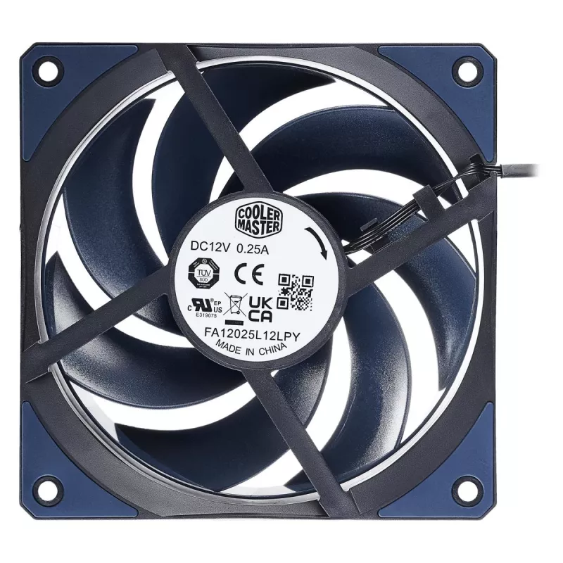 COOLER MASTER Case Fan Mobius 120 Non LED Melns