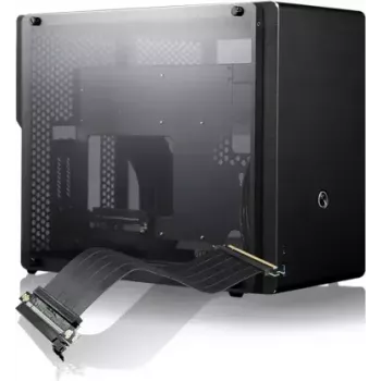 RAIJINTEK Ophion M Evo ALS Midi Tower korpuss, melns, caurspīdīgs