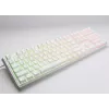 Ducky One 3 Classic Pure balta klaviatūra spēlēm USB vācu mehāniskā RGB
