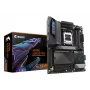 GIGABYTE X870E AORUS PRO mātesplate - atbalsta AMD Ryzen 9000 procesorus, 16+2+2 fāžu digitālais VRM, līdz 8000MHz DDR5 (OC), 3xPCIe 5.0 + 1xPCIe 4.0, Wi-Fi 7, 2.5GbE LAN, USB 4