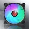 RAIJINTEK EOS 12 RBW ADD 120 mm hidrauliskā gultņa PWM ventilators, 2 gab., melns/baltss