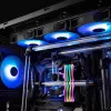 RAIJINTEK EOS 12 RBW ADD 120 mm hidrauliskā gultņa PWM ventilators, 2 gab., melns/baltss