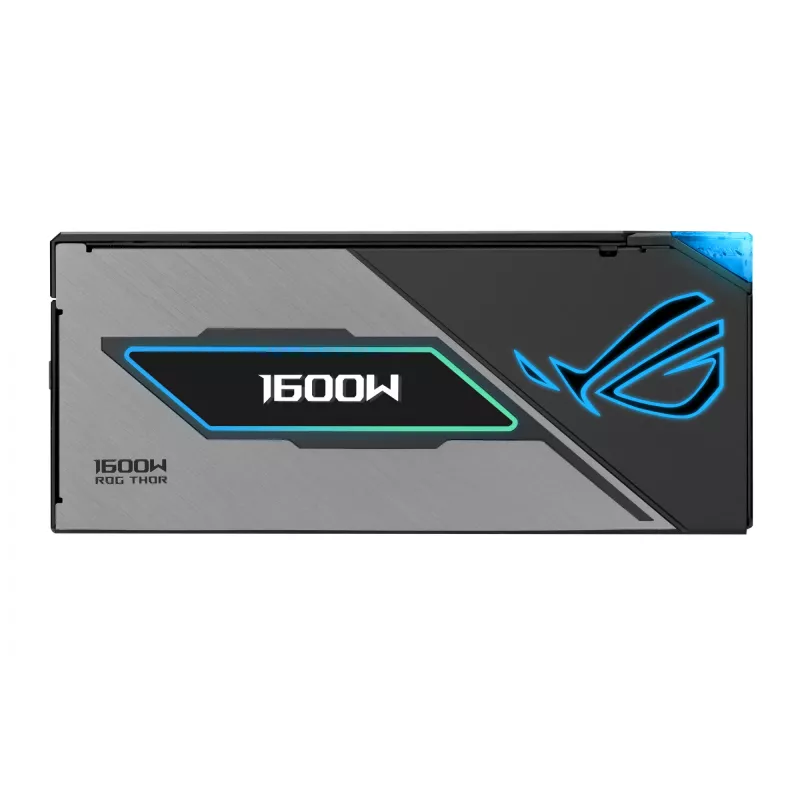 Barošanas bloks ASUS ROG THOR-1600T3-GAMING 1600 W, 80 PLUS Titanium, ATX 3.1, pilnībā modulārs, OLED displejs