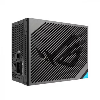 Barošanas bloks ASUS ROG THOR-1600T3-GAMING 1600 W, 80 PLUS Titanium, ATX 3.1, pilnībā modulārs, OLED displejs