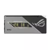Barošanas bloks ASUS ROG THOR-1600T3-GAMING 1600 W, 80 PLUS Titanium, ATX 3.1, pilnībā modulārs, OLED displejs