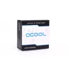 Armatūra Alphacool 17603 misiņš, hroms, 24 mm platums, 22,5 mm dziļums, 18,5 mm augstums