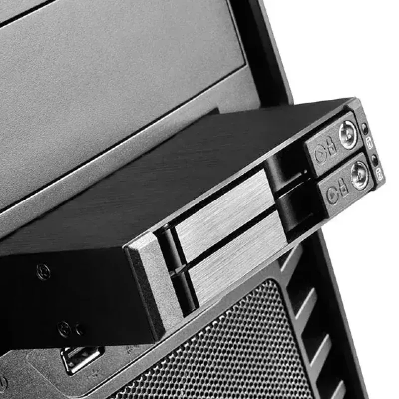 Drive Bay Panel Silverstone SST-FS202B Melns