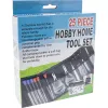 Mājas un hobiju instrumentu komplekts InLine 43012A 25 gab.
