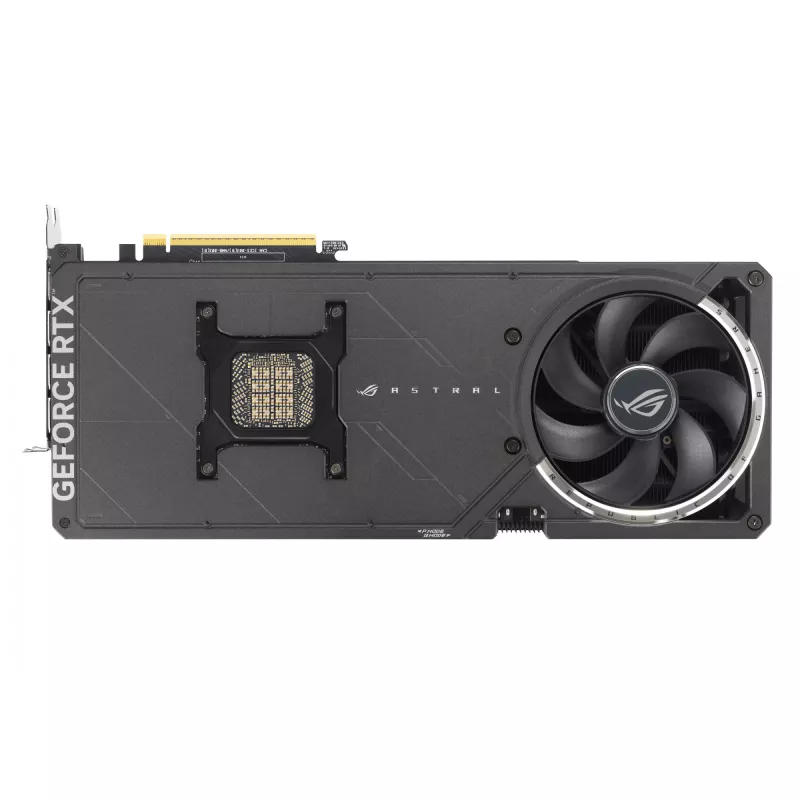 Grafikas karte ASUS GeForce RTX 5090 — 32 GB GDDR7, 512 bitu, PCIe 5.0, 4 ventilatori, 357,6×149,3×76 mm
