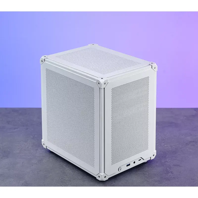 Datora korpuss Jonsbo C6 Mini Tower balts
