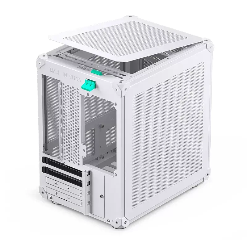Datora korpuss Jonsbo C6 Mini Tower balts