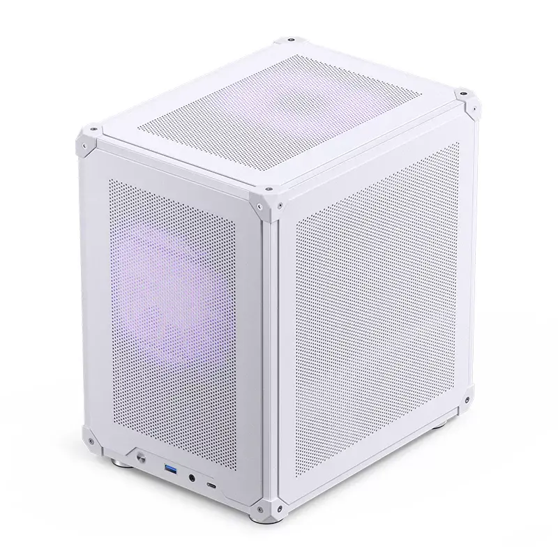 Datora korpuss Jonsbo C6 Mini Tower balts