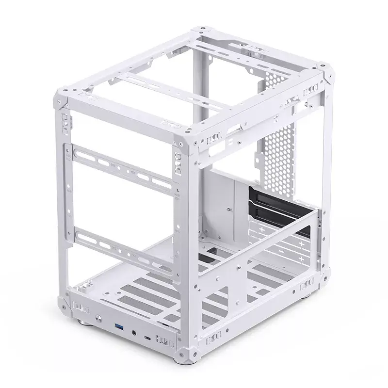 Datora korpuss Jonsbo C6 Mini Tower balts