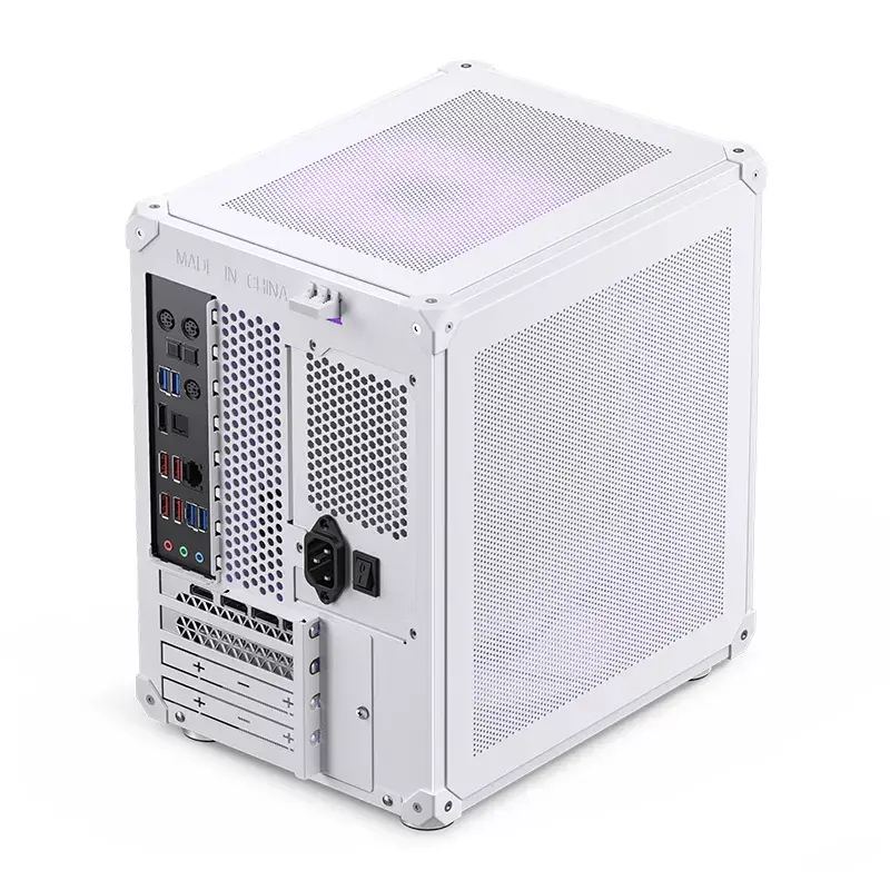 Datora korpuss Jonsbo C6 Mini Tower balts