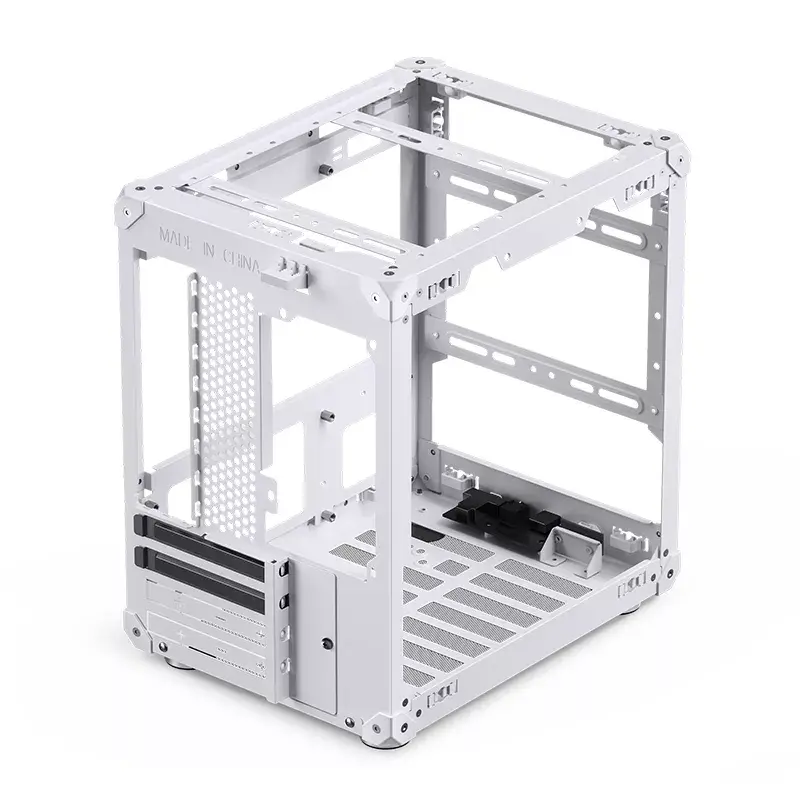 Datora korpuss Jonsbo C6 Mini Tower balts