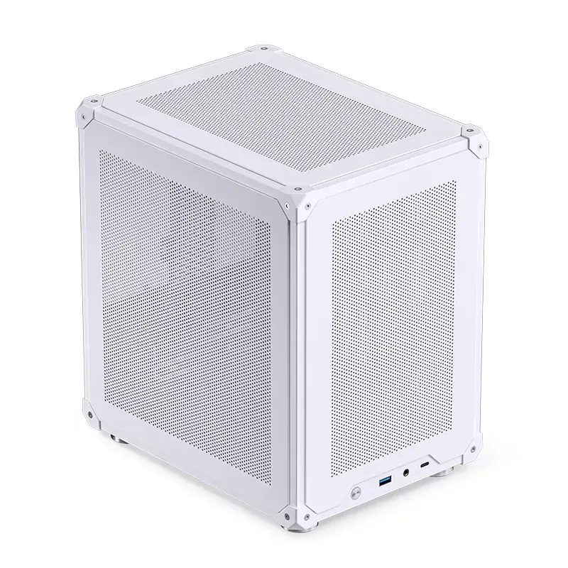Datora korpuss Jonsbo C6 Mini Tower balts