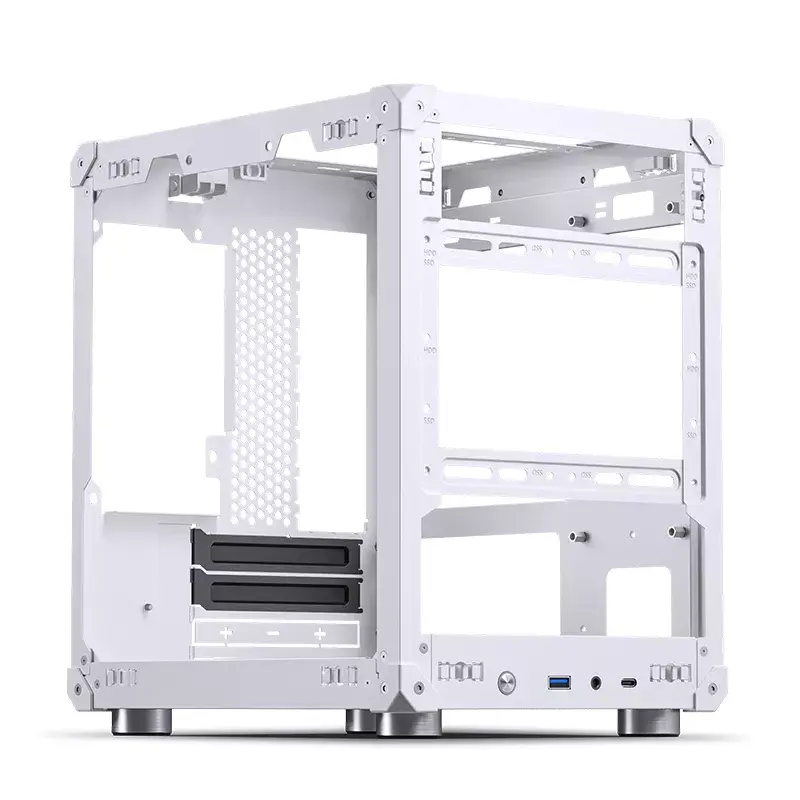 Datora korpuss Jonsbo C6 Mini Tower balts