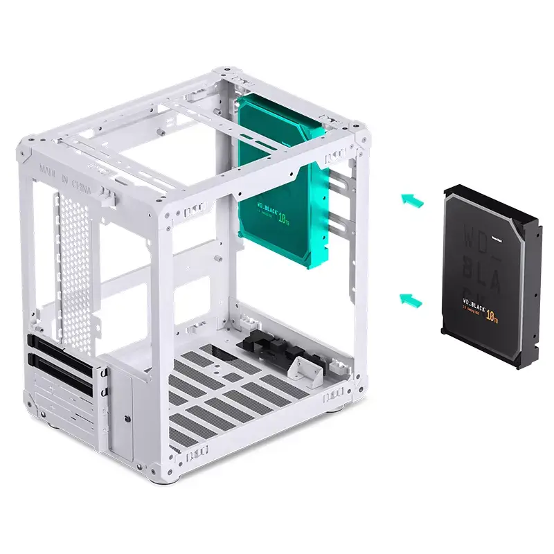 Datora korpuss Jonsbo C6 Mini Tower balts