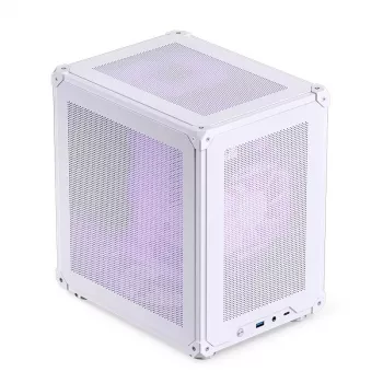 Datora korpuss Jonsbo C6 Mini Tower balts