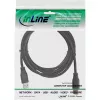 InLine USB 3.2 Gen 1 kabelis Type A vīr. / A vīr., melns, 2 m