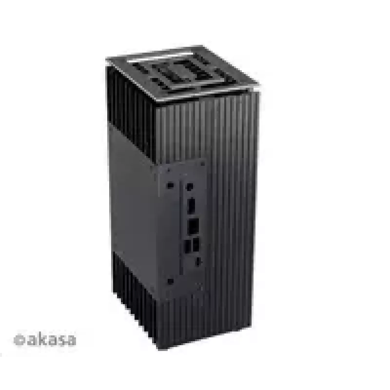 Datora korpuss Akasa A-NUC45-M1B Mini-ITX Melns