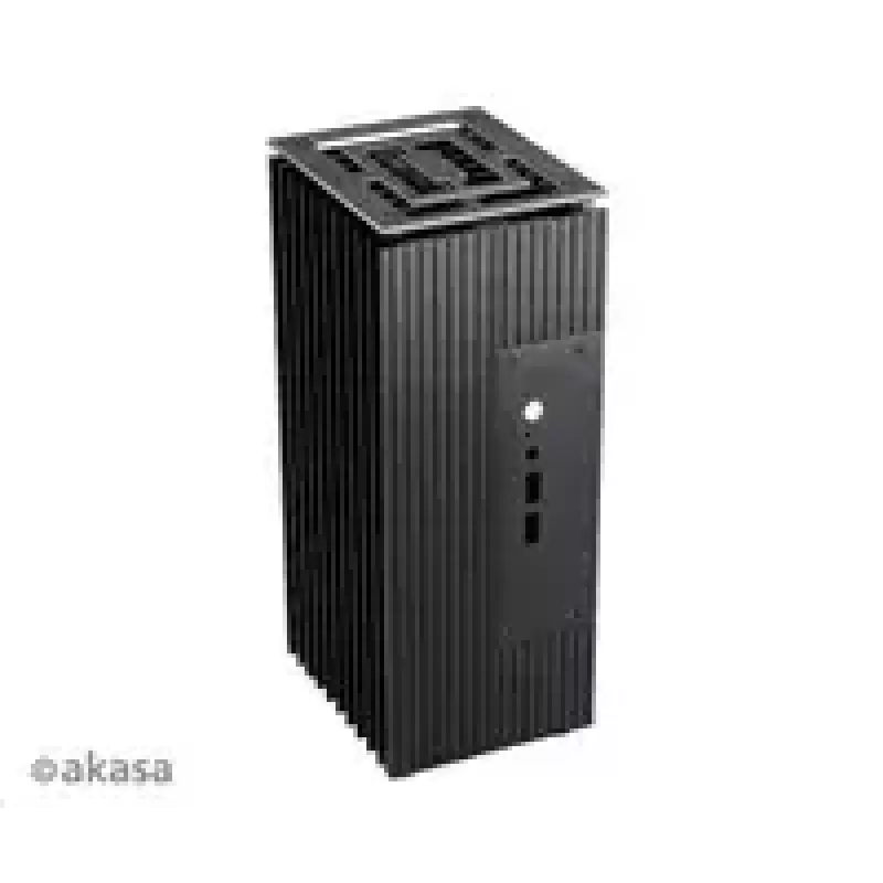 Datora korpuss Akasa A-NUC45-M1B Mini-ITX Melns