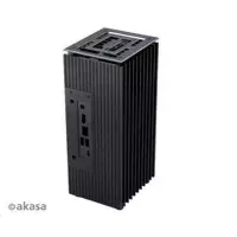 Datora korpuss Akasa A-NUC45-M1B Mini-ITX Melns