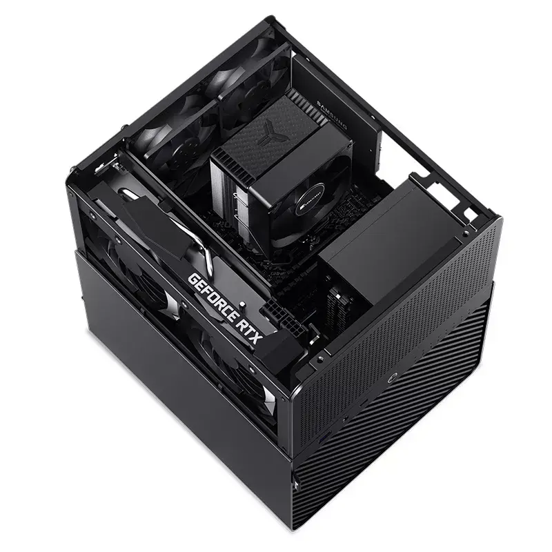 PC case Jonsbo N3 Mini Tower Melns