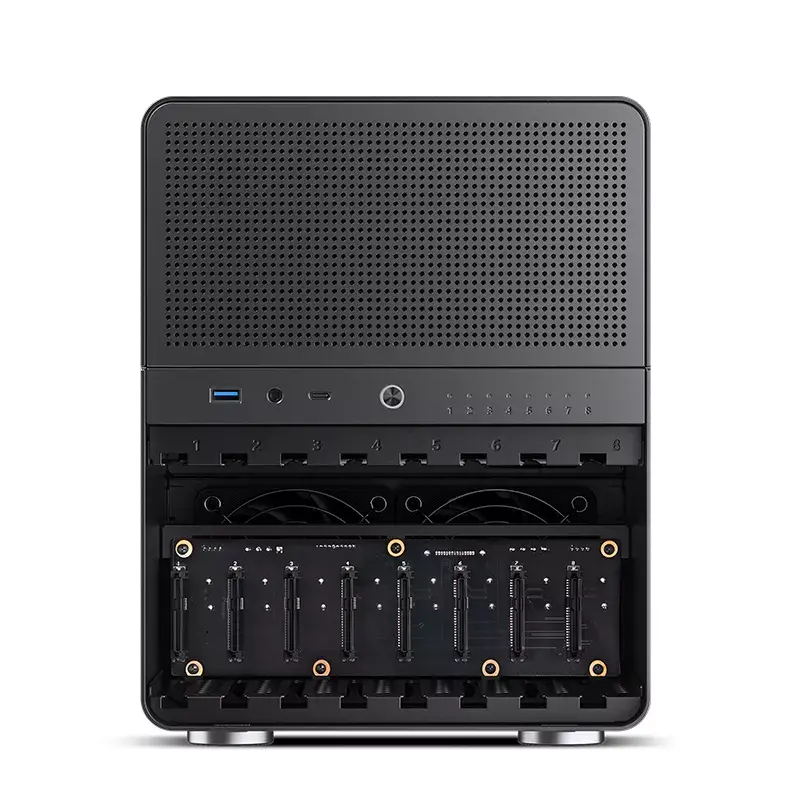 PC case Jonsbo N3 Mini Tower Melns