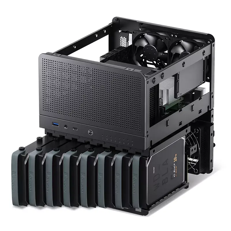 PC case Jonsbo N3 Mini Tower Melns