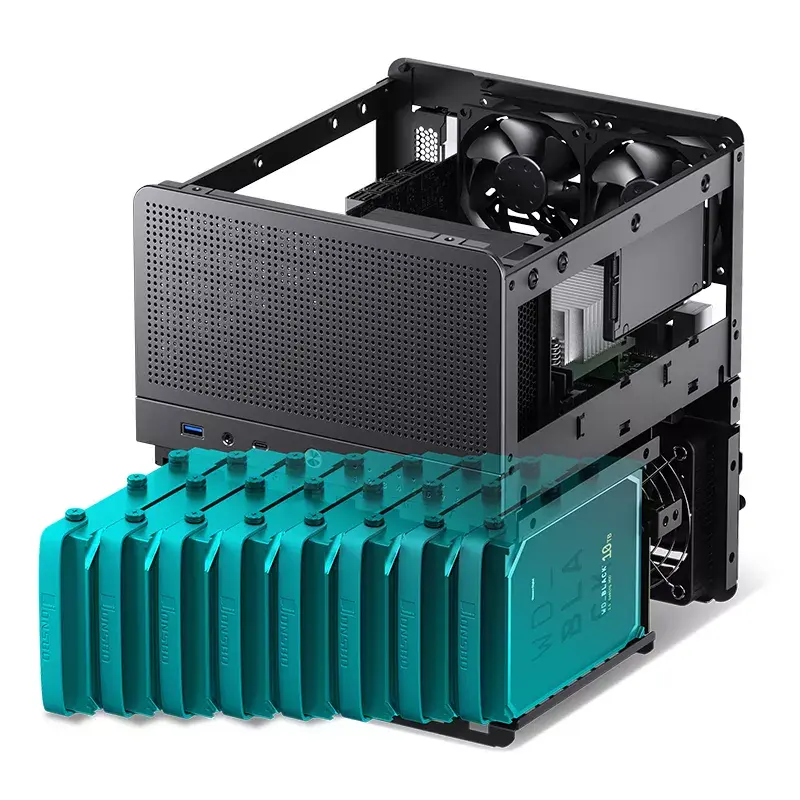 PC case Jonsbo N3 Mini Tower Melns