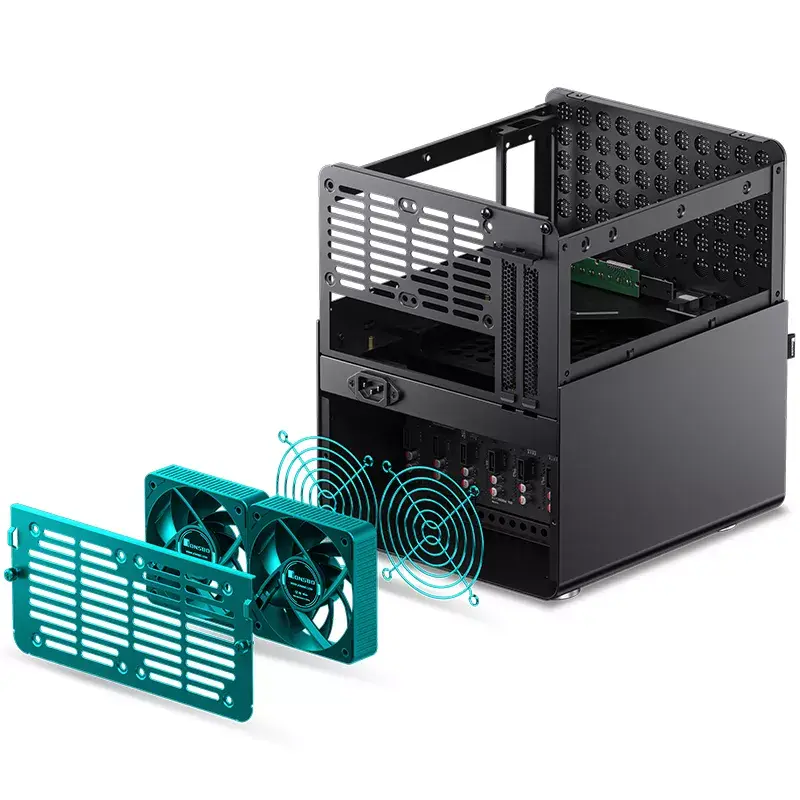 PC case Jonsbo N3 Mini Tower Melns
