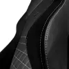 Spēļu krēsls noblechairs Hero PU Leather — polsterēts sēdeklis, polsterēta atzveltne, maksimālais augstums 137 cm, atzveltnes platums 57 cm