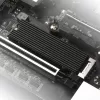 Dzesētājs/Radiators Silverstone TP05 Melns 76.4mm x 10.3mm x 24.8mm