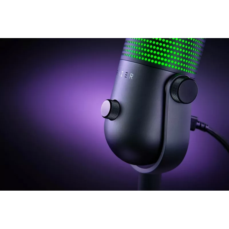 RAZER Seiren V3 Chroma galda mikrofons - melns