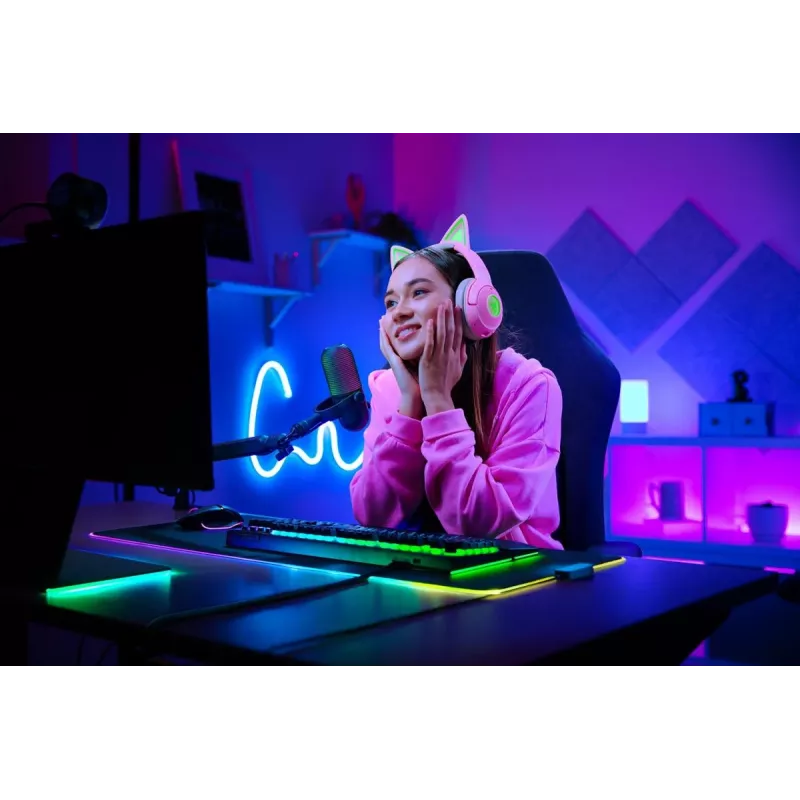 RAZER Seiren V3 Chroma galda mikrofons - melns