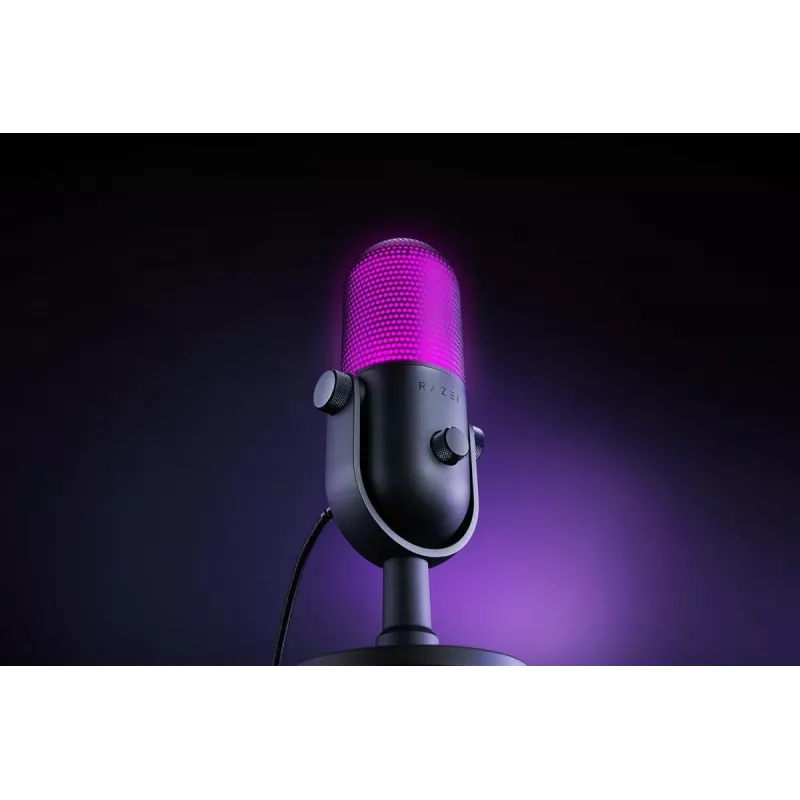 RAZER Seiren V3 Chroma galda mikrofons - melns
