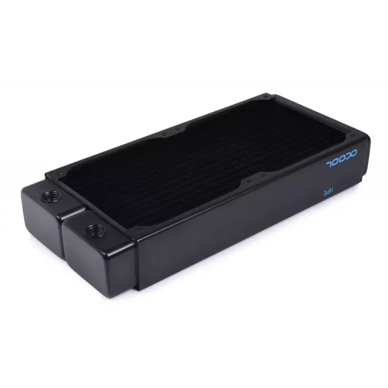 Radiators Alphacool 14439 Brass Copper Steel Melns 124mm Width