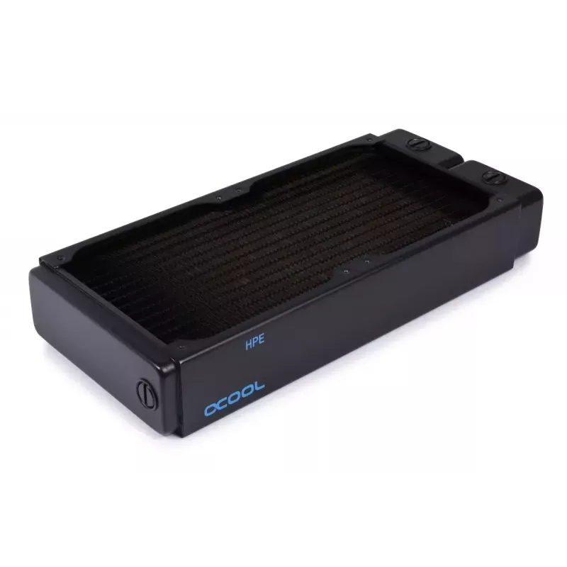Radiators Alphacool 14439 Brass Copper Steel Melns 124mm Width